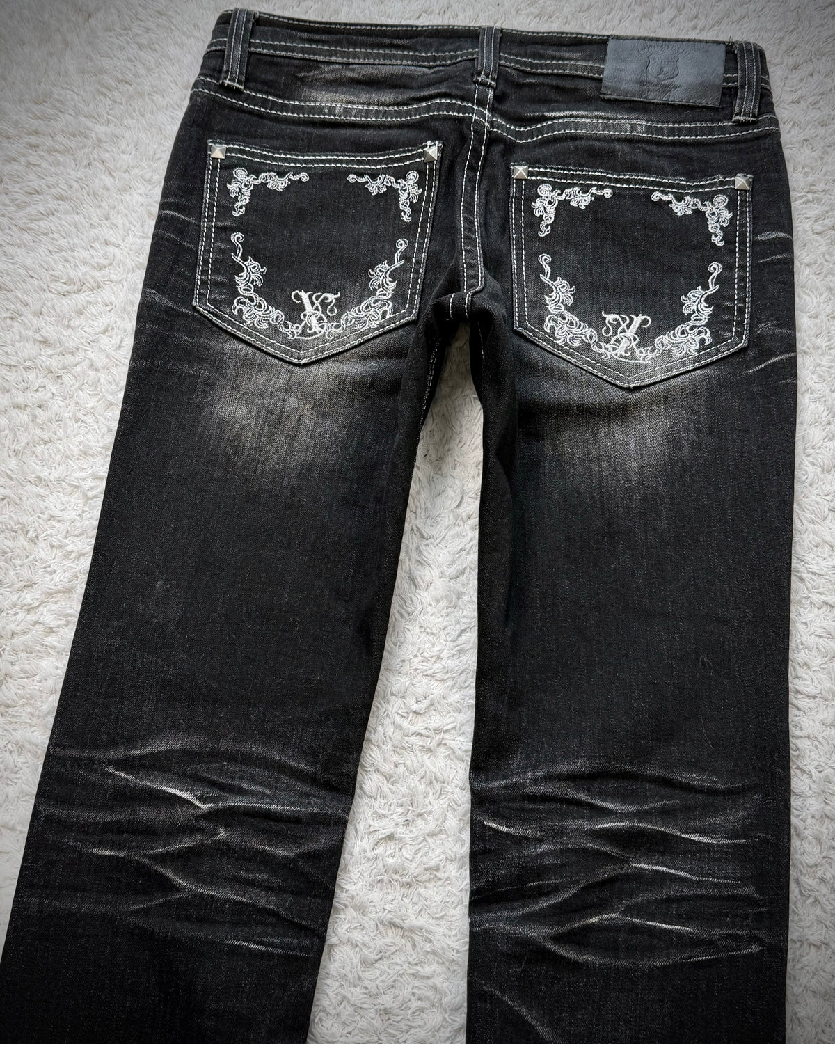 Xfrm Clawmarks Studded Skinny Jeans