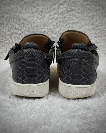 Giuseppe Zanotti Snakeskin Sneakers