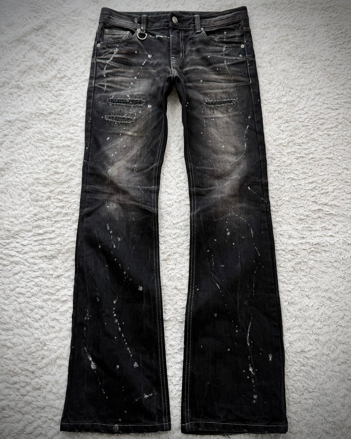 Lagust Luster Splatter Clawmarks Bootcut Jeans