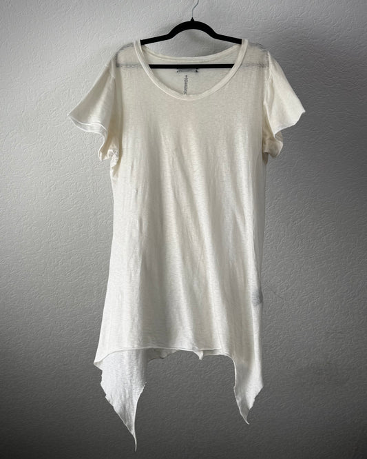 IfSixWasNine Asymmetrical „Bone“ T-Shirt