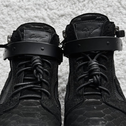 Giuseppe Zanotti Snakeskin Pattern Sneaker