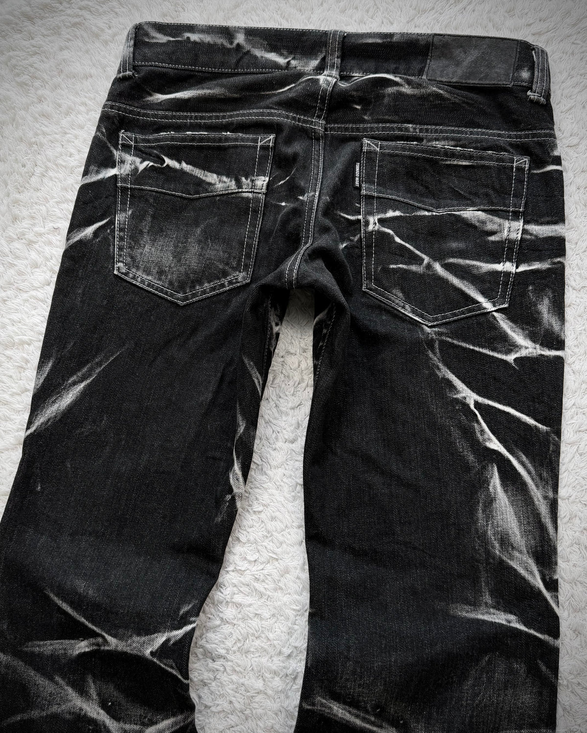 Tornado Mart Thunder Washed Flared Jeans