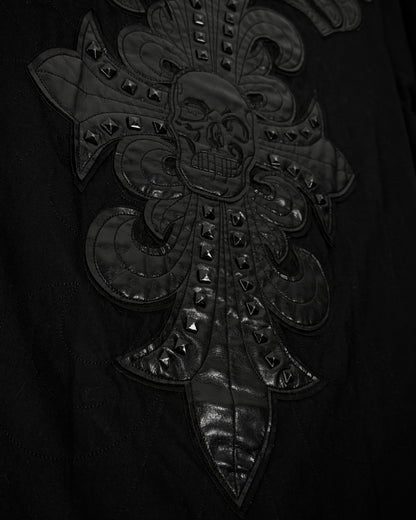 J. Steger Studded Leather Patches T-Shirt