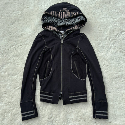 Buffalo Bobs Double Layered Zip Up Hoodie