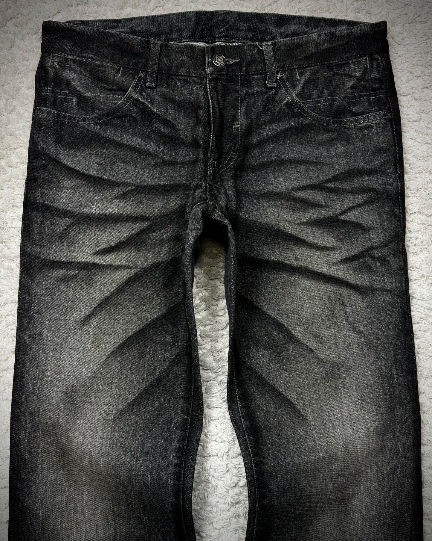 Tornado Mart Clawmarks Washed Bootcut Denim