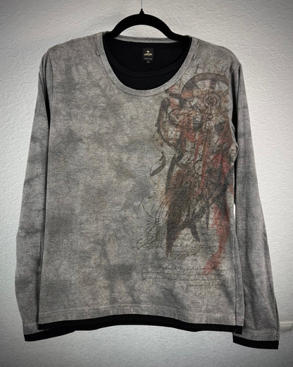 Semantic Design Tribe Poem Layered Longsleeve