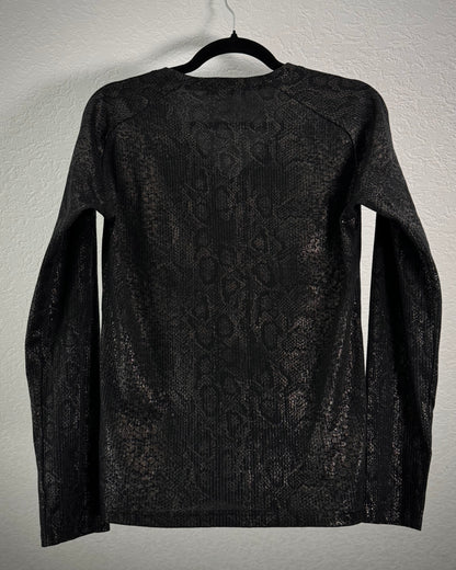 Tornado Mart Snakeskin Pattern Longsleeve