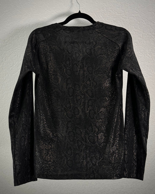 Tornado Mart Snakeskin Pattern Longsleeve