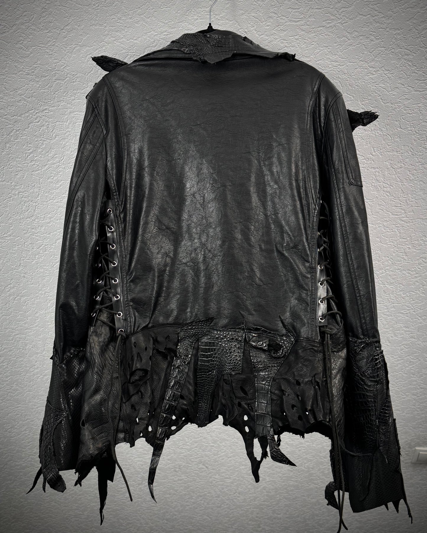 1vfudie S02 Exotic Leather Jacket