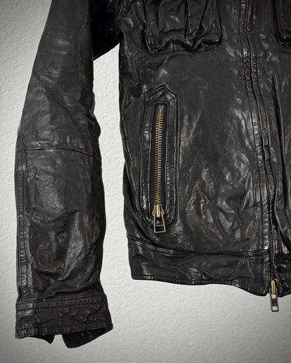 Buffalo Bobs Quilted Goat Leather Jacket
