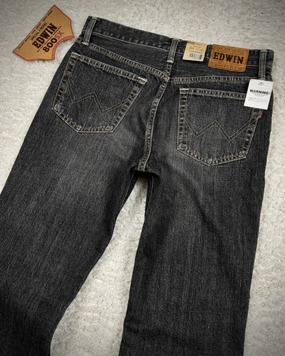 Edwin Whisker Washed Bell Bottom Flared Jeans
