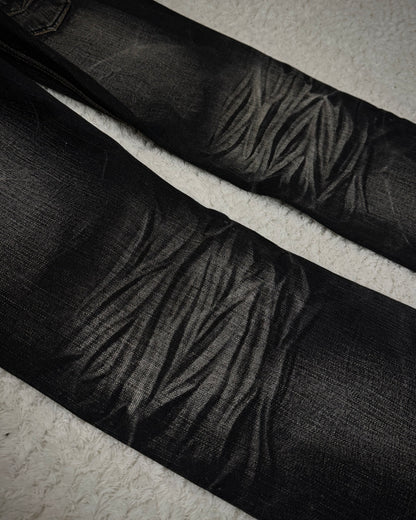 Nicole Club Whisker Washed Bootcut Denim