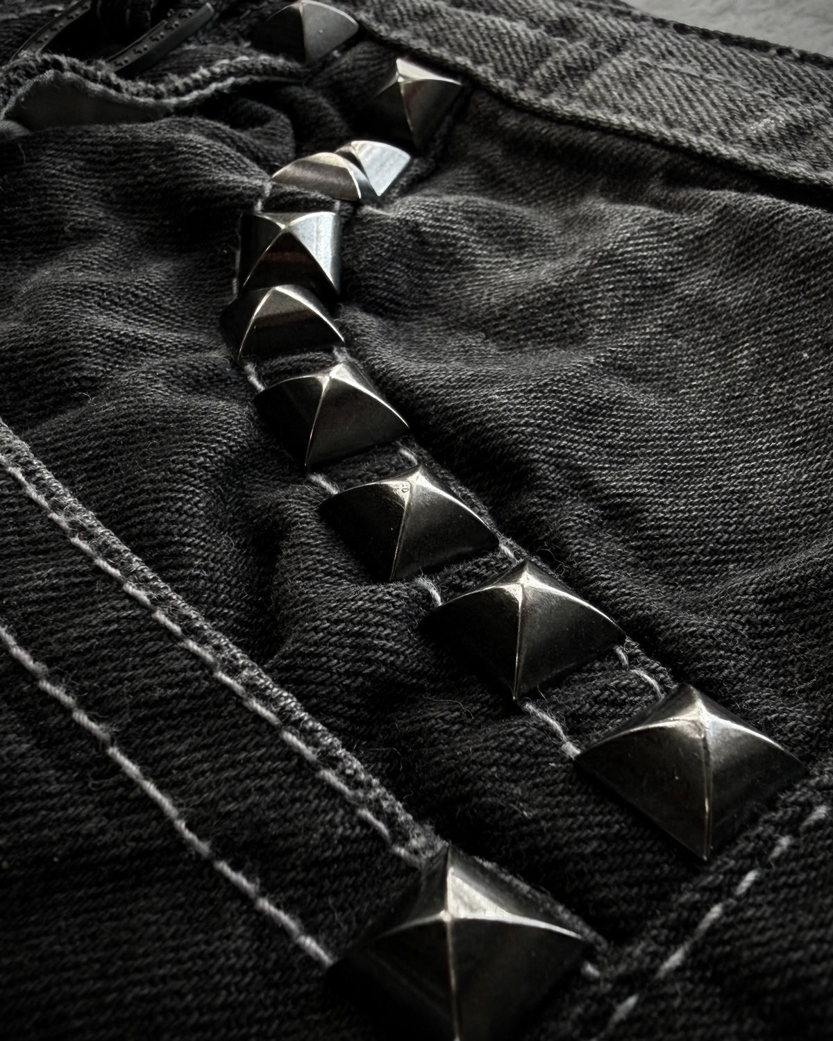 Semantic Design Silver Splatter Clawmarks Bootcut Jeans