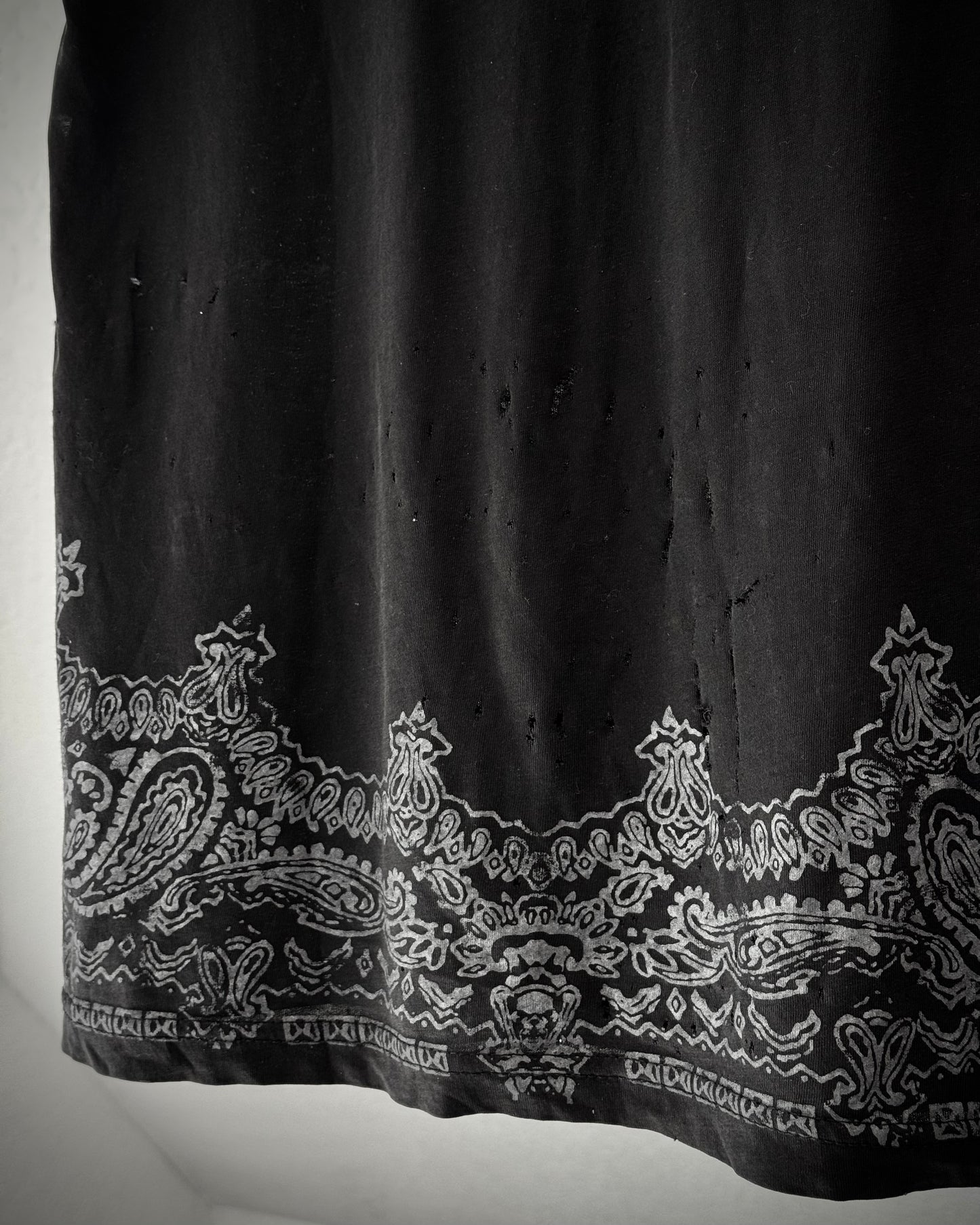 Heaven & Earth Paisley Fringed T-Shirt