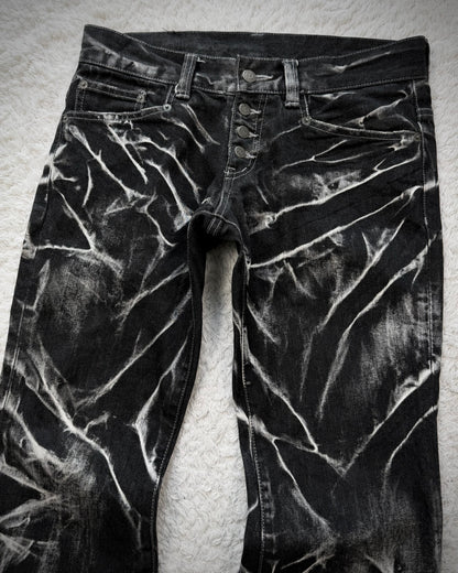 Tornado Mart Thunder Washed Flared Jeans