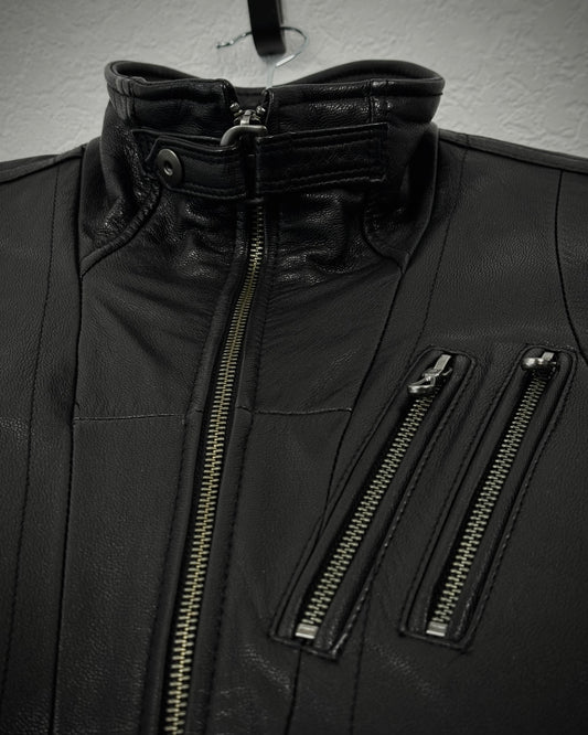 Schlüssel Goat Skin Leather Jacket