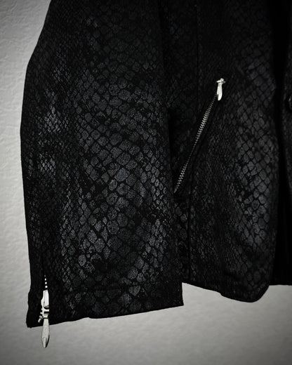 Tornado Mart Python Waxed Blazer