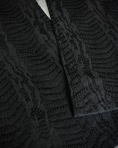 Tornado Mart Python Woven Flared Pants