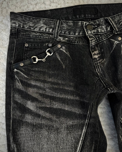 Jack Rose x Luv Maison Mechanic Hardware Flared Jeans