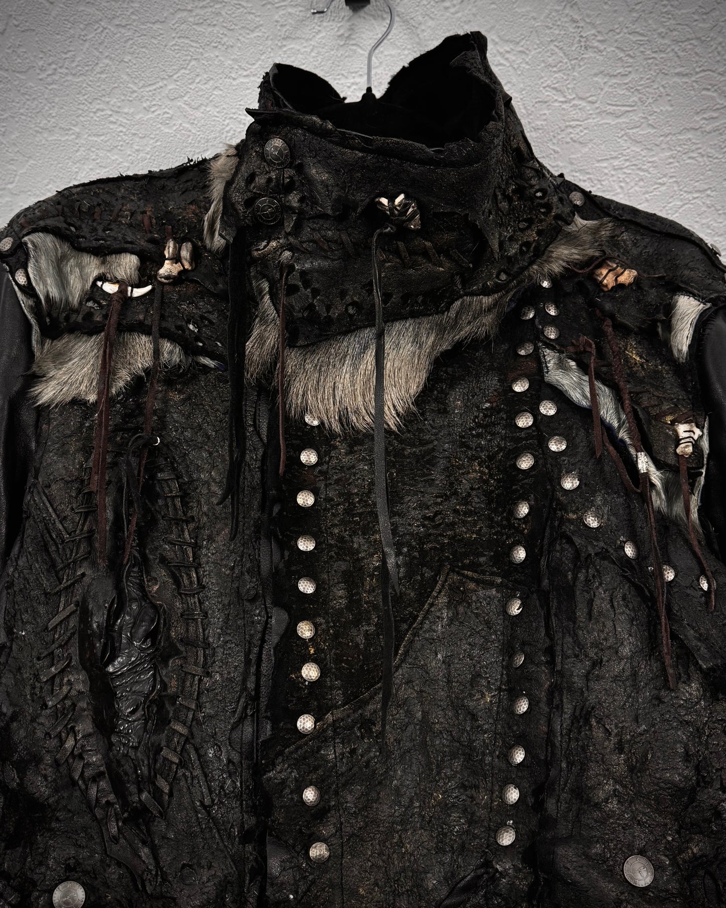 1vfudie “Post-Organic” Leather Jacket