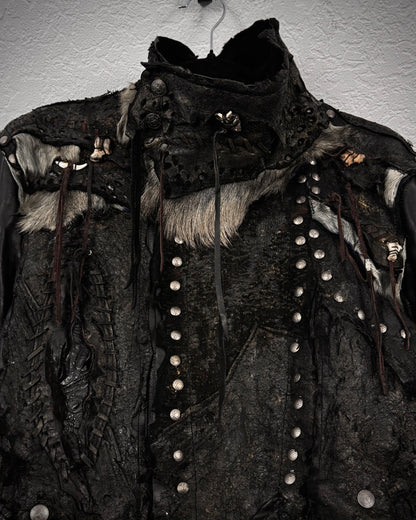 1vfudie “Post-Organic” Leather Jacket