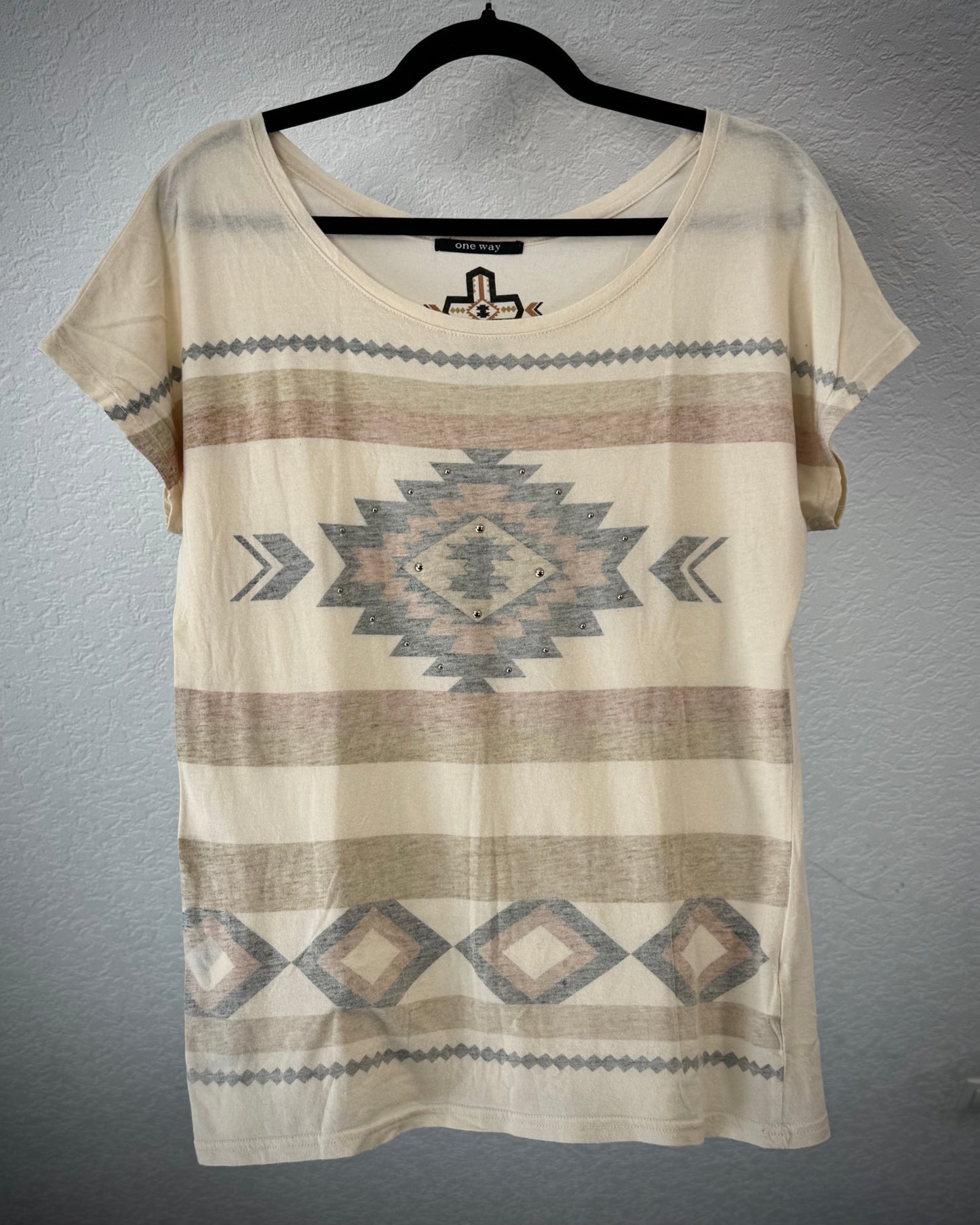 One Way Aztec Reversible T-Shirt