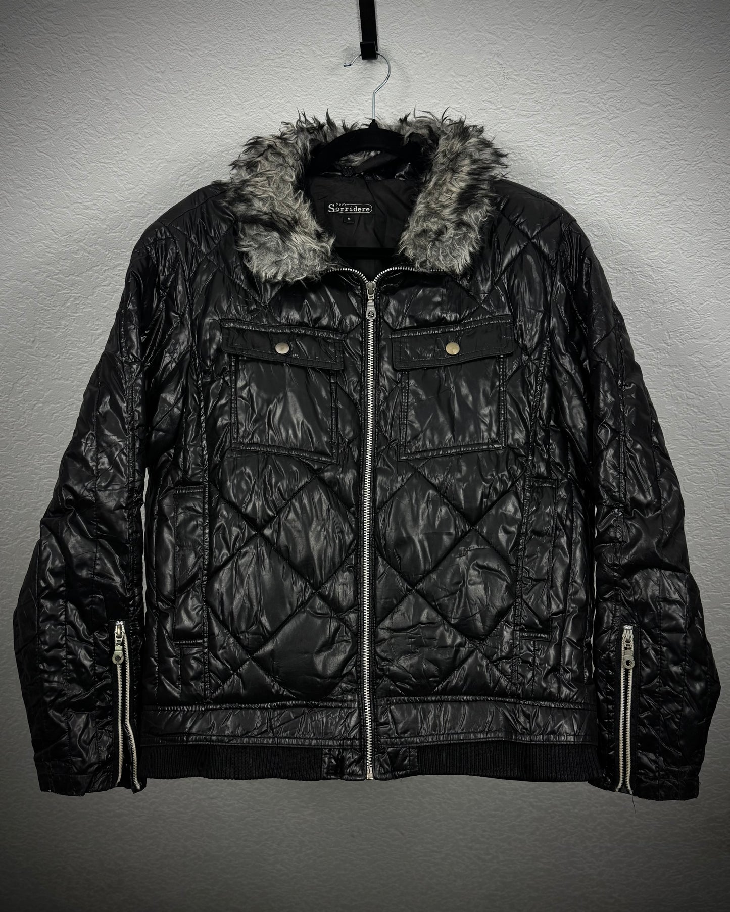 Sorridere Fur Collar Puffer Jacket