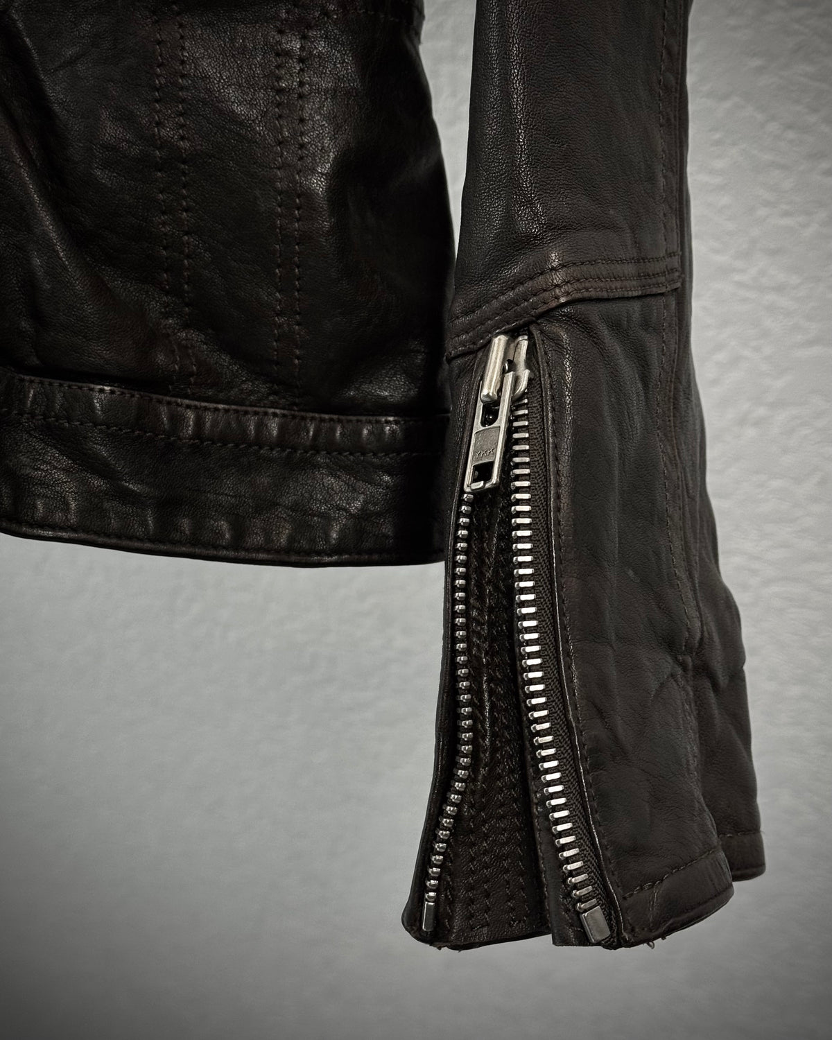 Zadig & Voltaire Six Pocket Leather Jacket