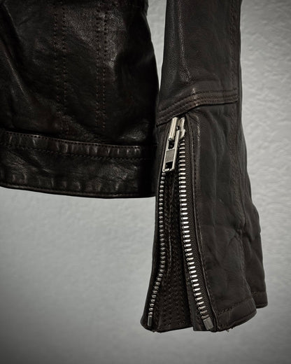 Zadig & Voltaire Six Pocket Leather Jacket