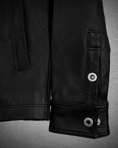 A.S.M. Raccoon Fur Sheepskin Leather Jacket