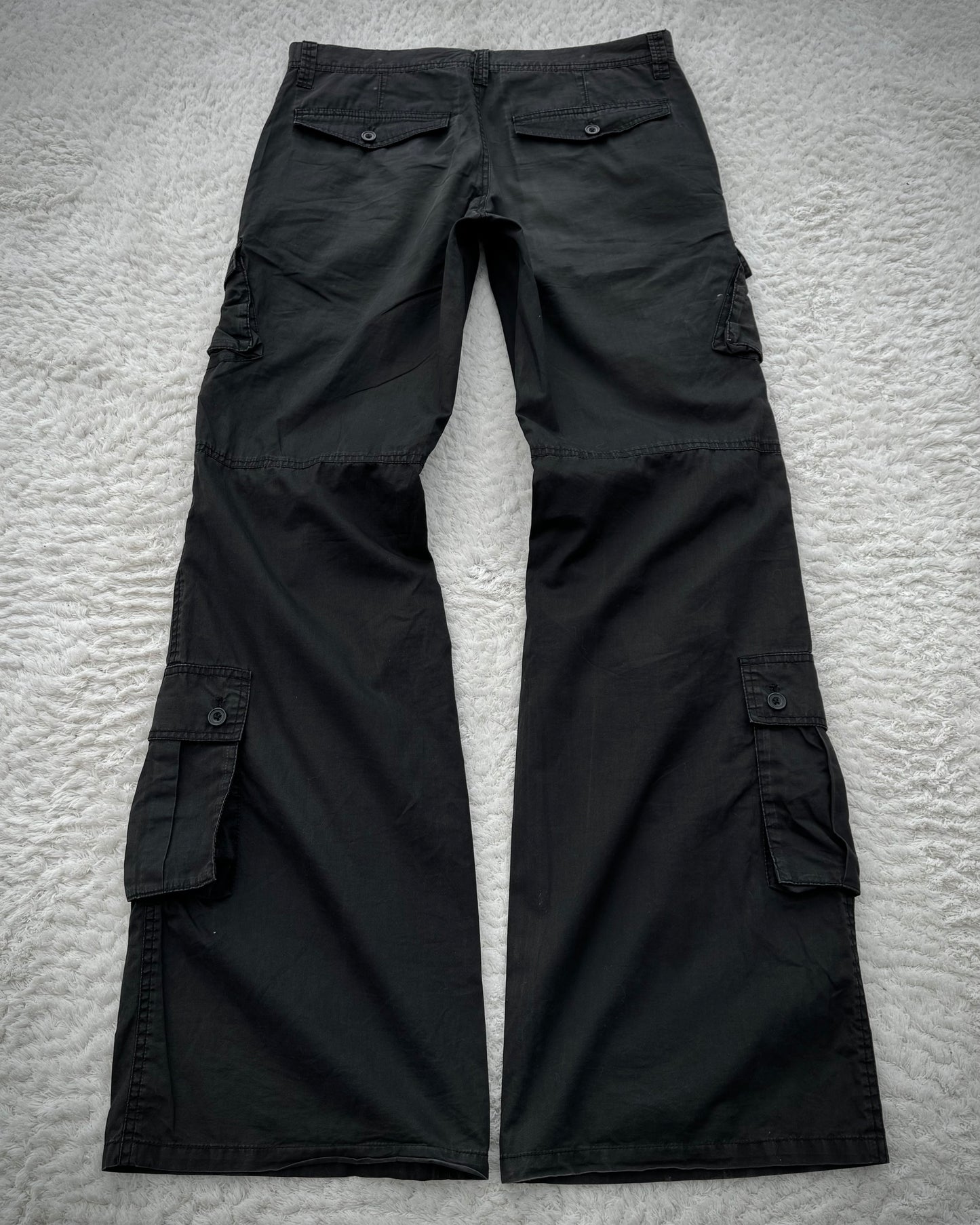 Tornado Mart Flared Utility Cargo Pants