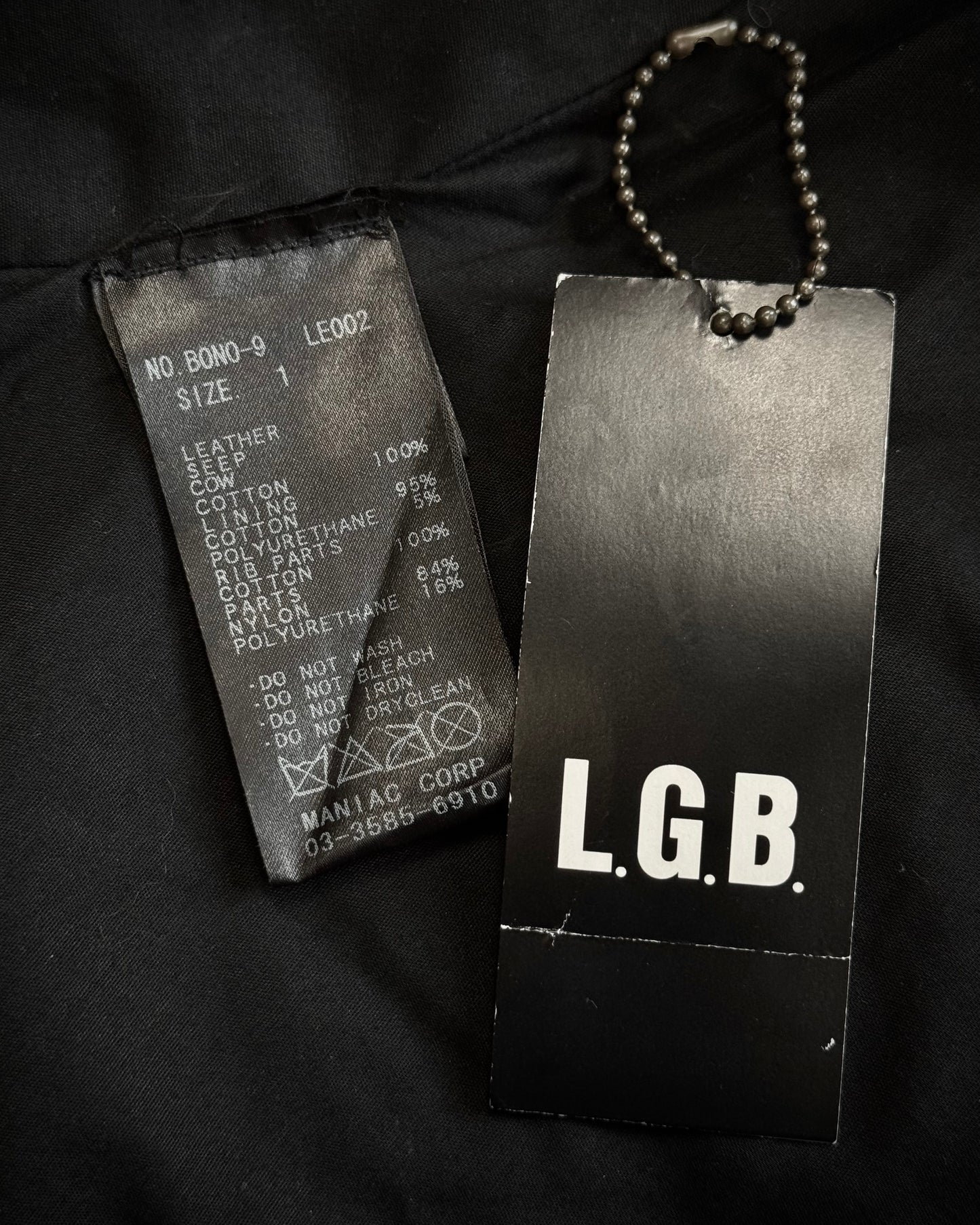 L.G.B. Bono-9 Leather Jacket