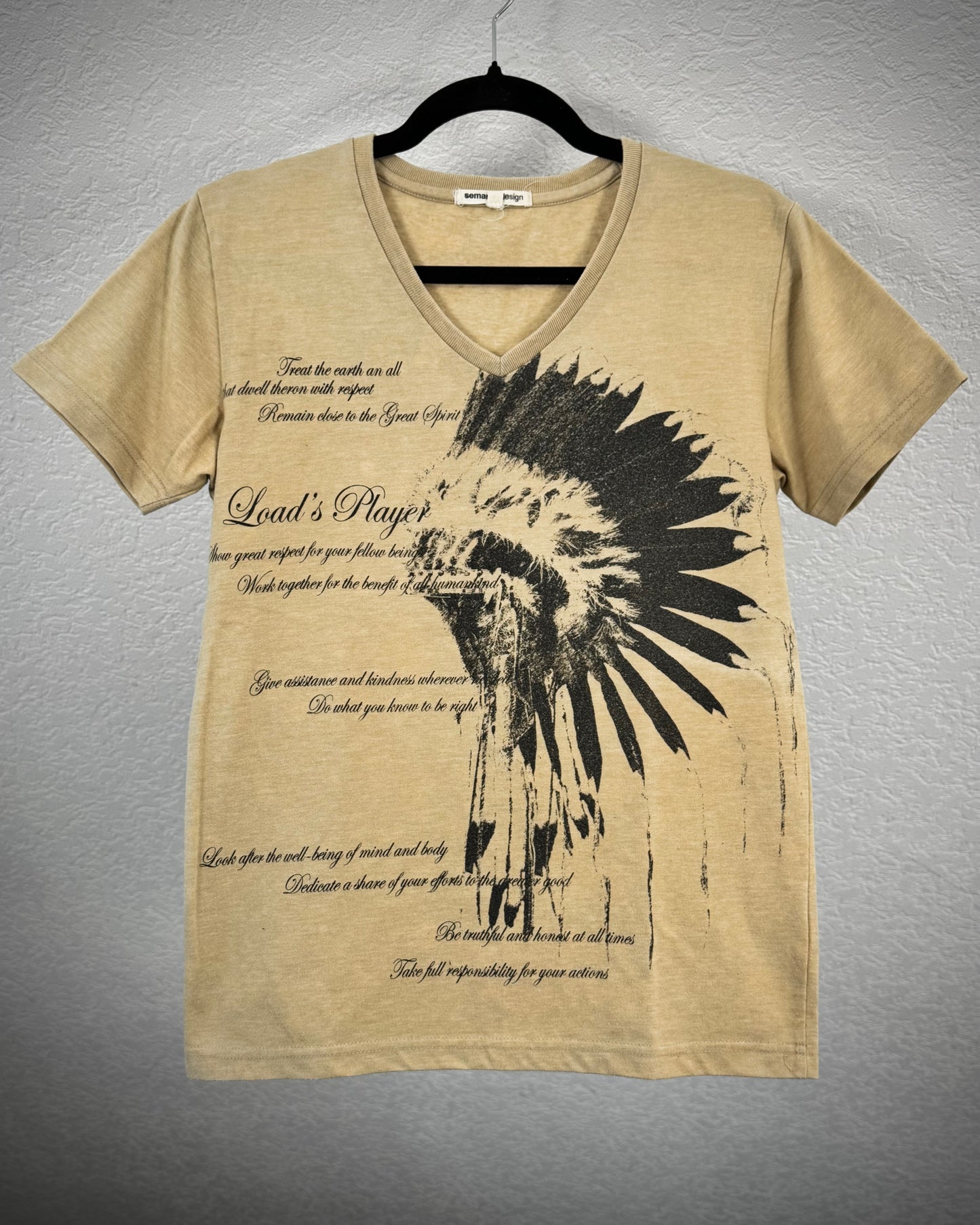Semantic Design Tribe Poem T-Shirt