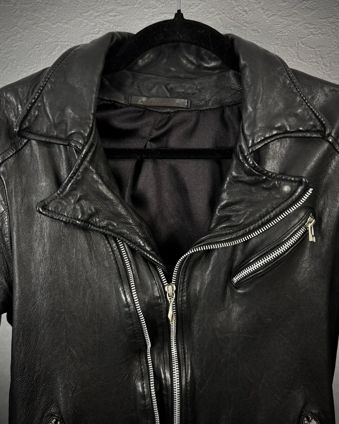 14th Addiction Reaper Cut Quilted Leather Rider Jacket
