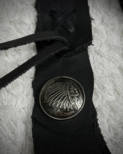 Raw Cut Crocodile Leather Shoulder Bag