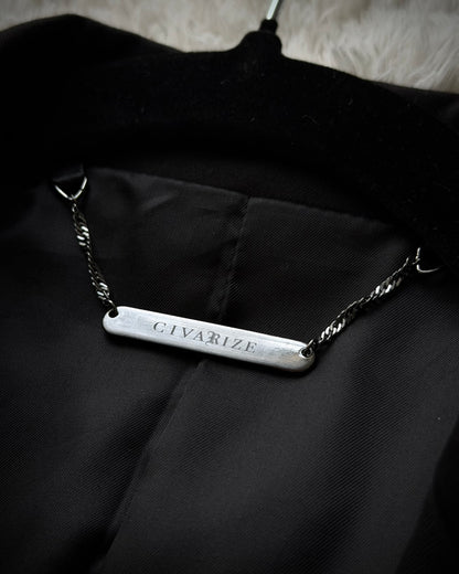 Civarize Napoleon Peaked Blazer