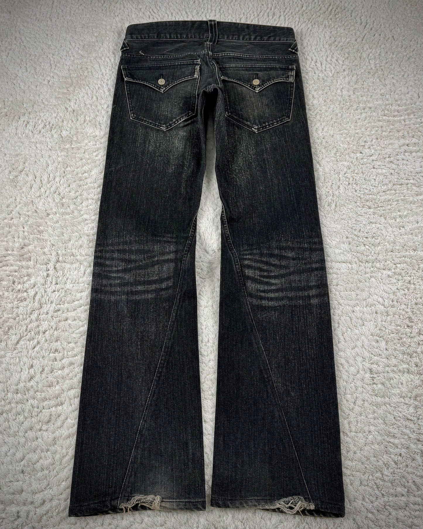 Tornado Mart Clawmark Spiral Bootcut Denim