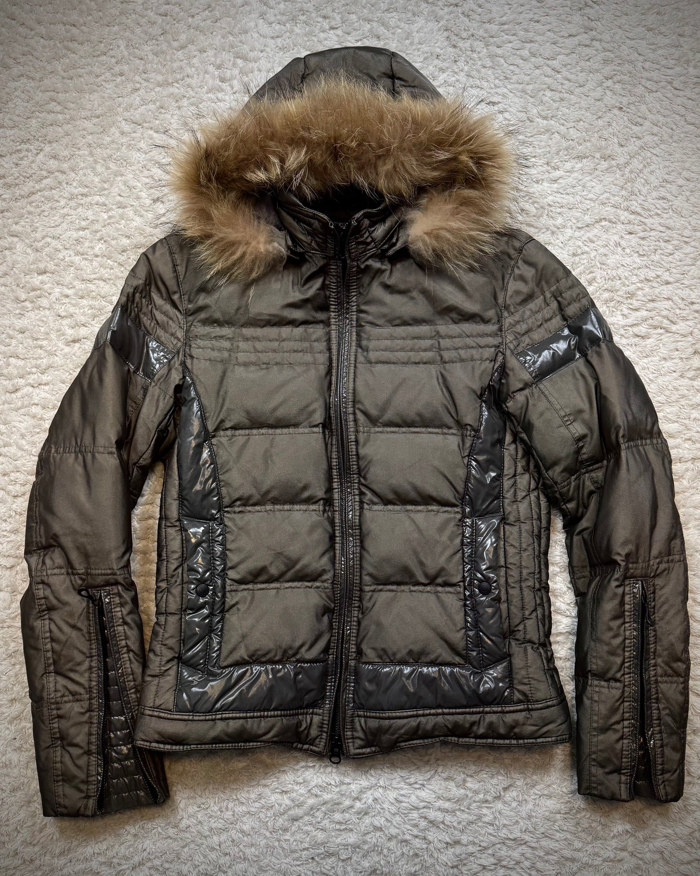 Nicole Club Fur Hood Puffer Jacket