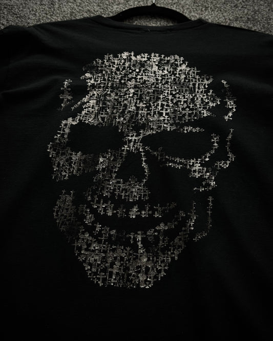 Irish Crucified Skull T-Shirt