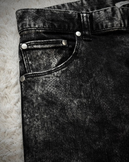 Semantic Design Python Pattern Skinny Jeans