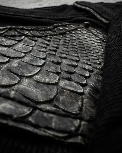 Semantic Design Python Accented Bootcut Denim