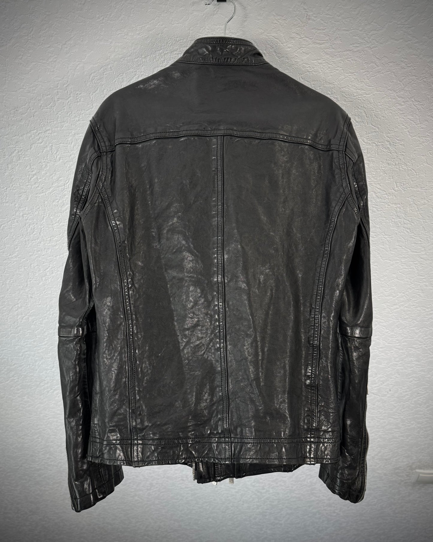 Cathy Jane Triple Zip Leather Jacket