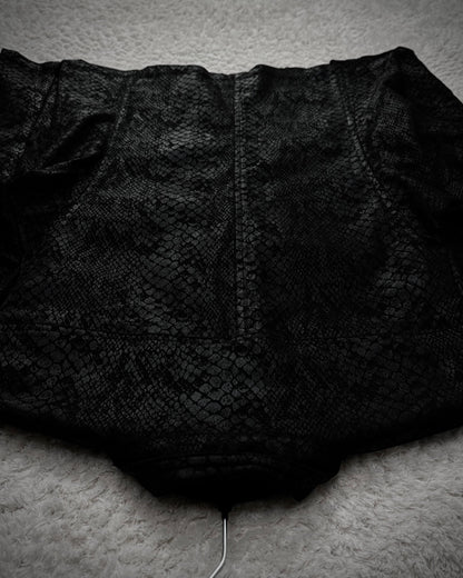 Tornado Mart Python Waxed Blazer