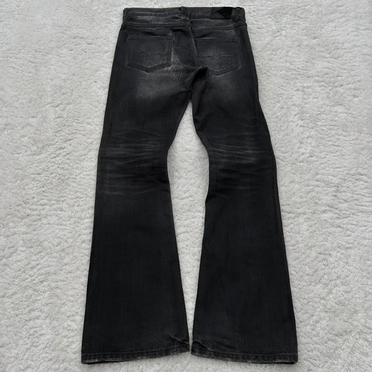 Fuga Light Waxed Flared Jeans
