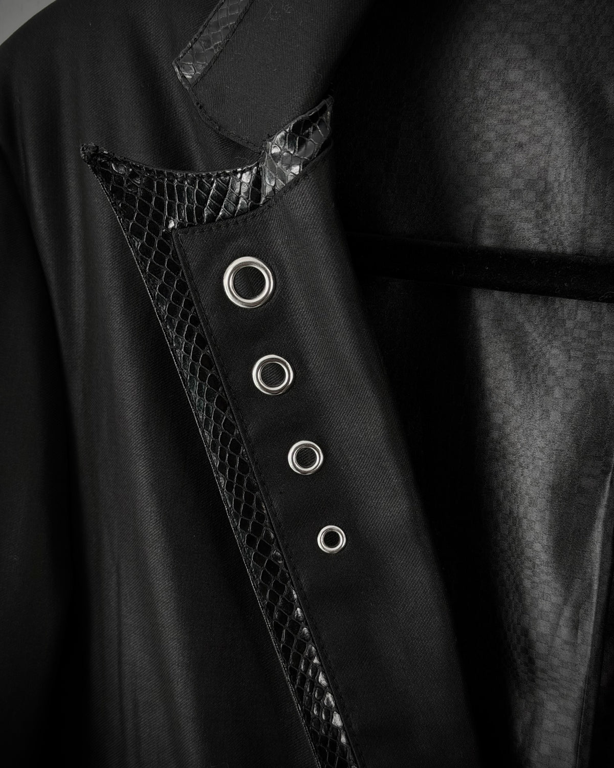 SuXeS Python Detailed Blazer