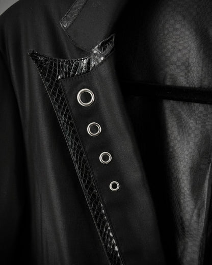 SuXeS Python Detailed Blazer