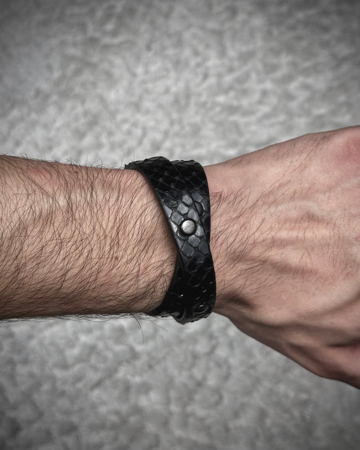 Decade Double Layered Python Bracelet