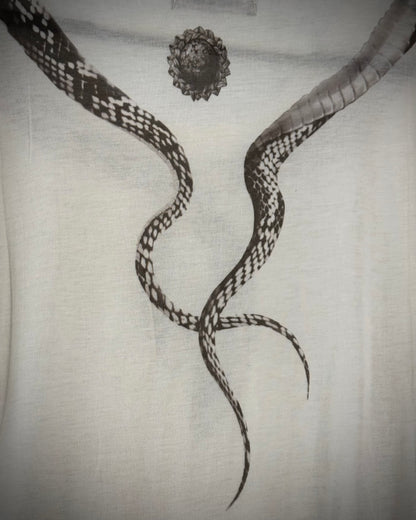 The Space Between Us Asymmetrical Pythons T-Shirt