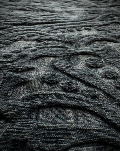 Tornado Mart 3D Paisley Pattern Flared Jeans