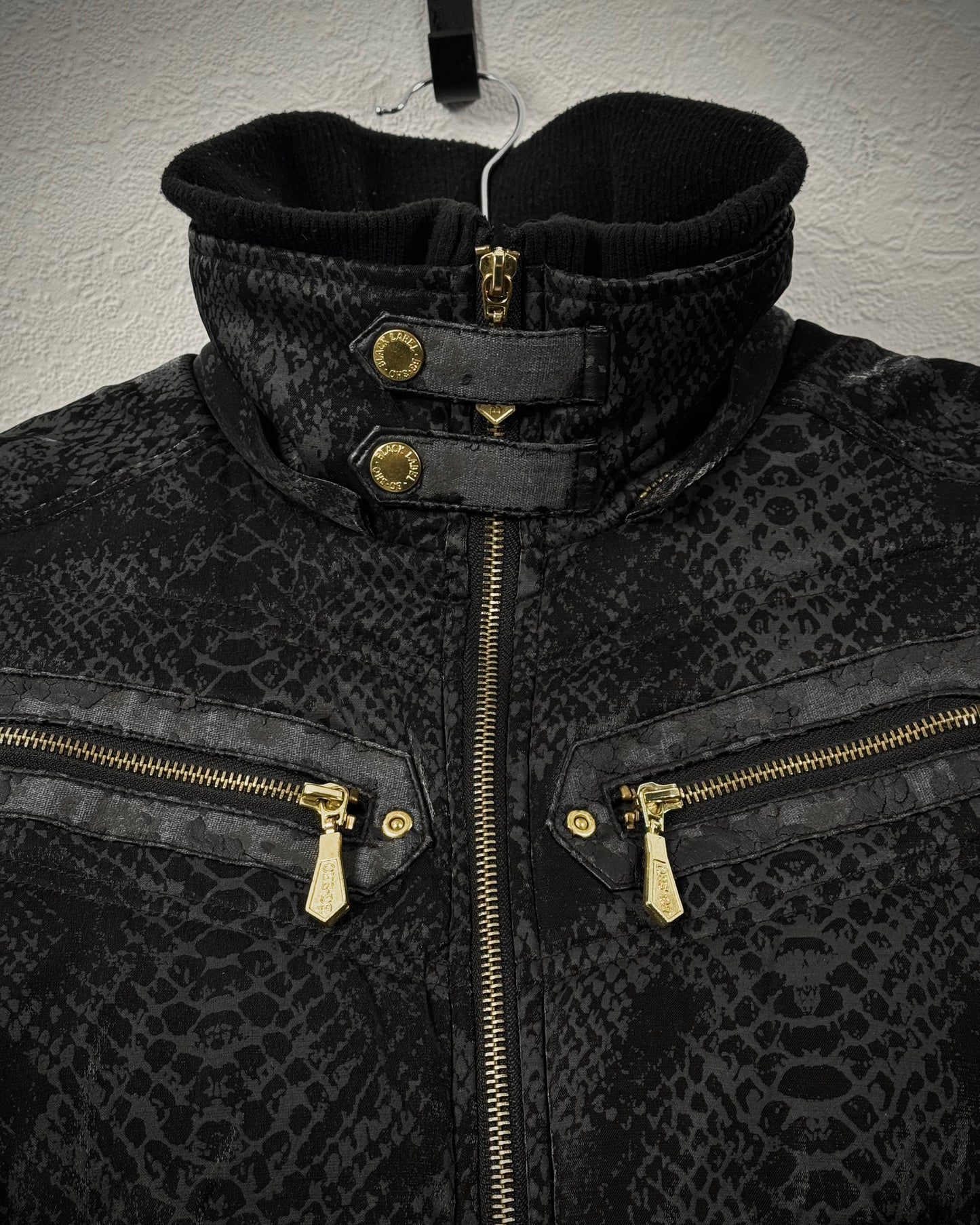 Bernings Sho Python Pattern Puffer Jacket